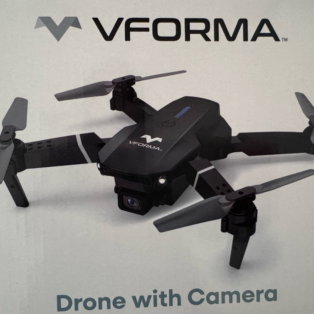 VFORMA Black Drone with Camera